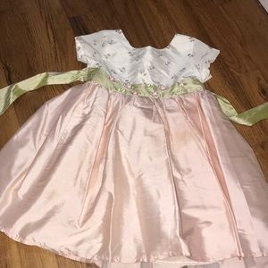Le Pink silk  dress